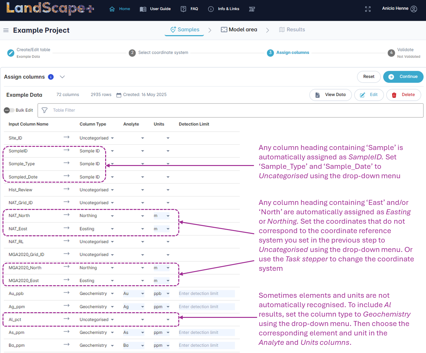 Examples of common data cleaning steps