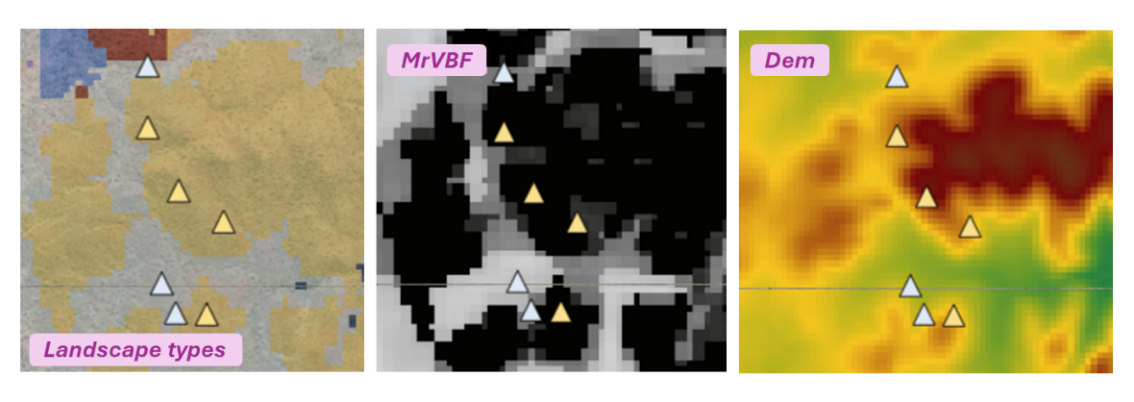 Zoomed analysis of zinc outliers by landscape type